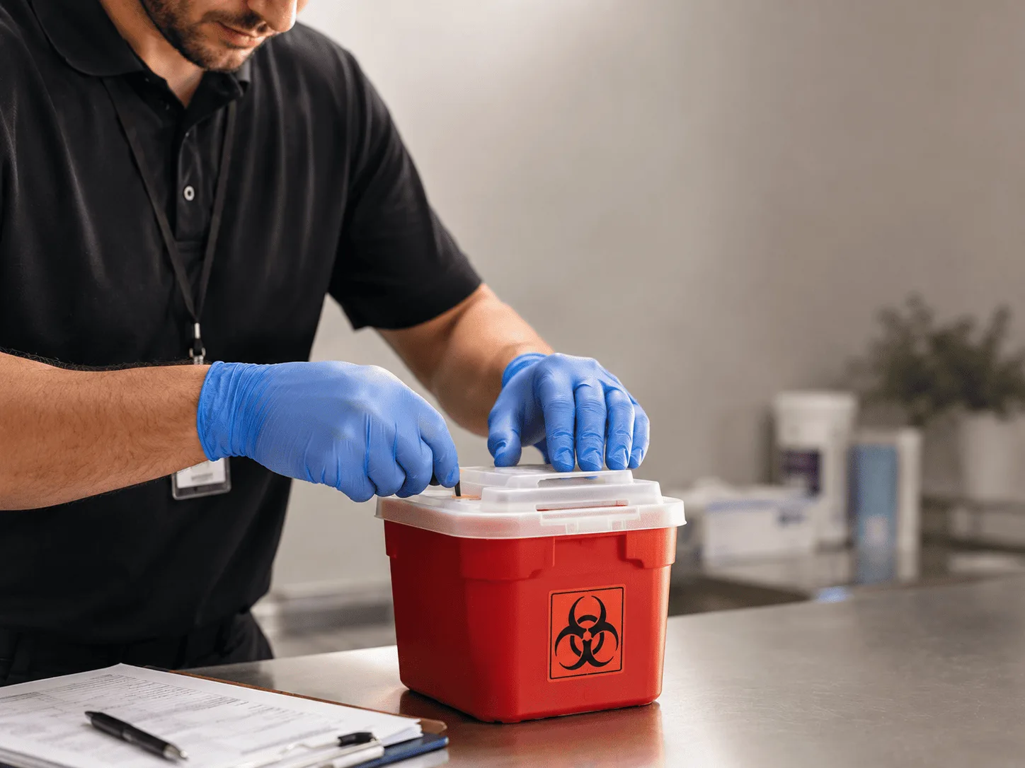 Why choose Sharps Waste Disposal in Saint Louisville, OH